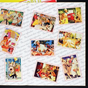 The World of Coca Cola Panini Sticker Album komplett