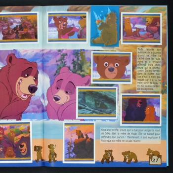 Frere des Ours Panini sticker album complete - F