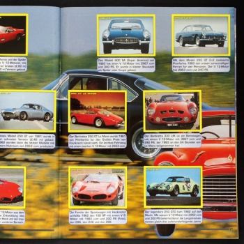 Ferrari Panini Sticker Album komplett