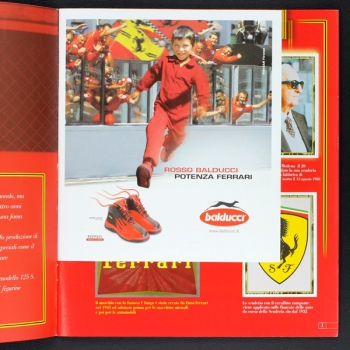 Ferrari Panini sticker album complete - IT