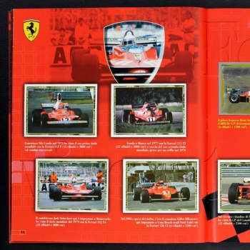 Ferrari Panini sticker album complete - IT