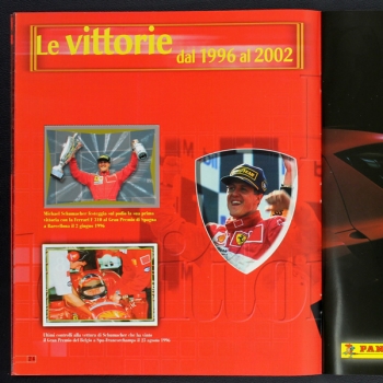 Ferrari Panini sticker album complete - IT