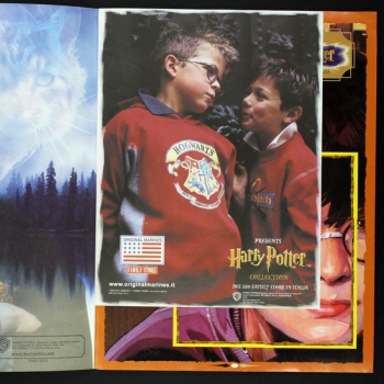 Harry Potter e la pietra filosofale Panini sticker album complete - IT