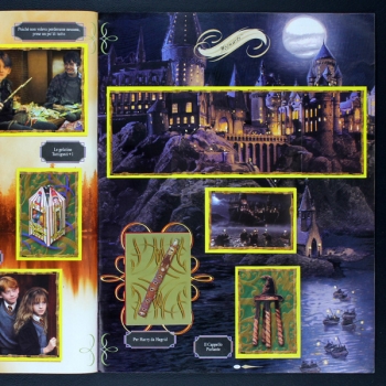 Harry Potter e la pietra filosofale Panini sticker album complete - IT