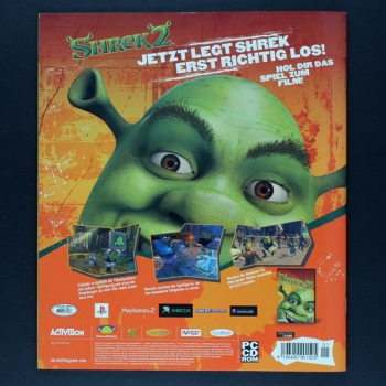 Shrek 2 Panini Sticker Album komplett