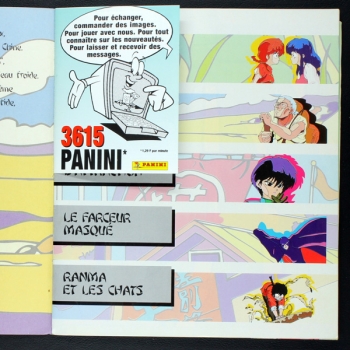 Ranma Panini sticker album complete - F