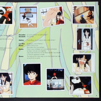 Ranma Panini Sticker Album komplett - F