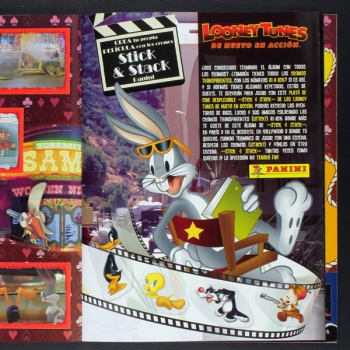 Looney Tunes Panini Sticker Album komplett - E