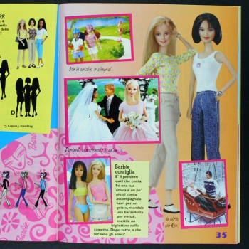 Barbie Panini Sticker Album komplett - I