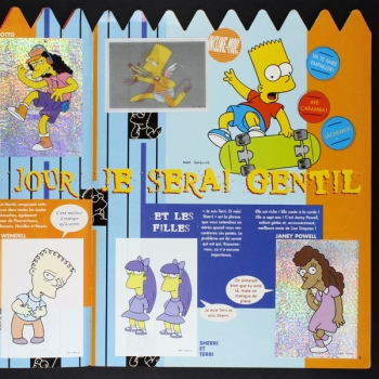 Simpsons 2 Panini sticker album complete - F