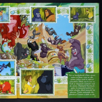 Tarzan Panini Sticker Album komplett - B