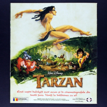 Tarzan Panini Sticker Album komplett - B