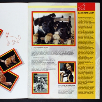 Hunde & Katzen Stickline sticker album complete