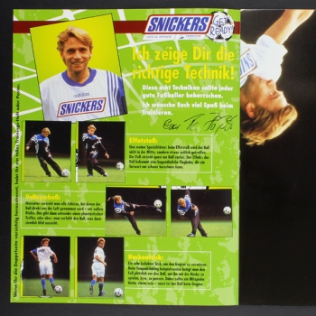 Thomas Häßler Trainings-Tips Snickers Panini poster complete