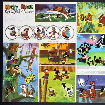 Donald Duck und seine Freunde Americana Sticker Album komplett