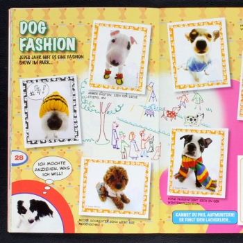 Hundespass Panini Sticker Album komplett