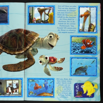 Findet Nemo Panini Sticker Album komplett