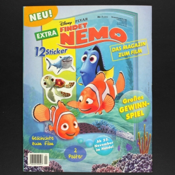 Findet Nemo Panini Sticker Album komplett