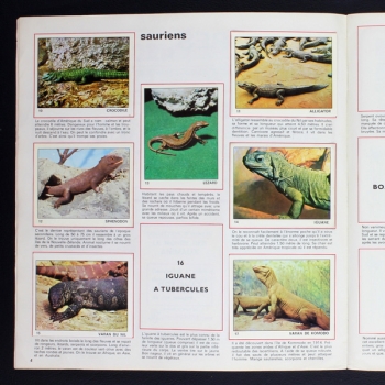 Le monde des Animaux 1970 Panini album with stickers - NL