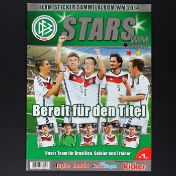 WM Stars 2014 Ferrero Sticker Album