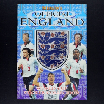 England Merlin Sticker Album