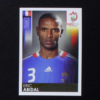 Euro 2008 No. 341 Panini sticker Abidal