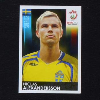 Euro 2008 Nr. 397 Panini Sticker Alexandersson