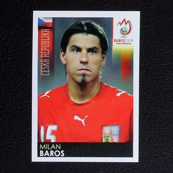 Euro 2008 Nr. 095 Panini Sticker Baros