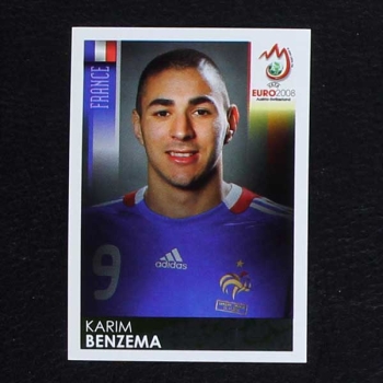 Euro 2008 No. 354 Panini sticker Benzema