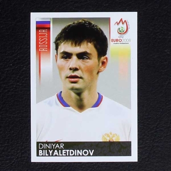 Euro 2008 Nr. 454 Panini Sticker Bilyaletdinov