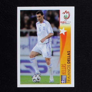 Euro 2008 No. 475 Panini sticker Dellas in Action