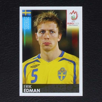 Euro 2008 Nr. 393 Panini Sticker Edman