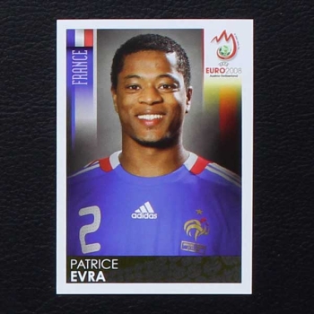 Euro 2008 No. 342 Panini sticker Evra