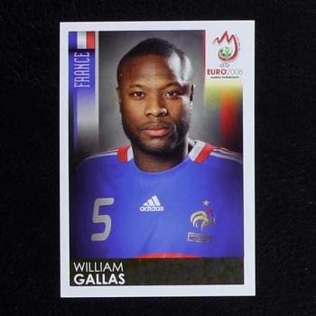 Euro 2008 Nr. 340 Panini Sticker Gallas