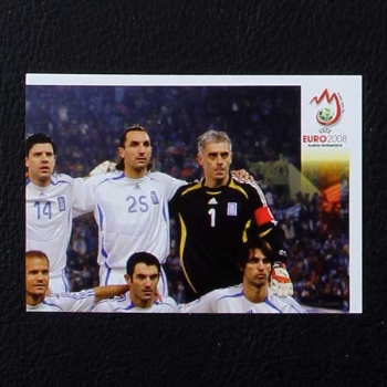 Euro 2008 Nr. 360 Panini Sticker Hellas Team 2