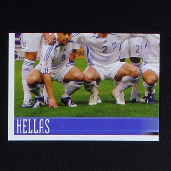 Euro 2008 Nr. 361 Panini Sticker Hellas Team 3