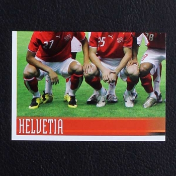 Euro 2008 Nr. 049 Panini Sticker Helvetia Team 3