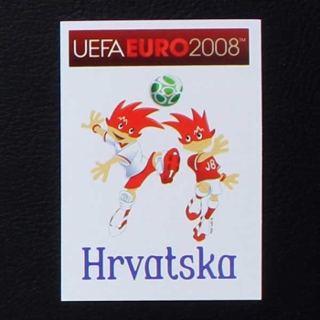 Euro 2008 Nr. 176 Panini Sticker Hravatska Maskottchen