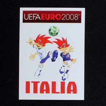 Euro 2008 No. 280 Panini sticker Italia Mascot