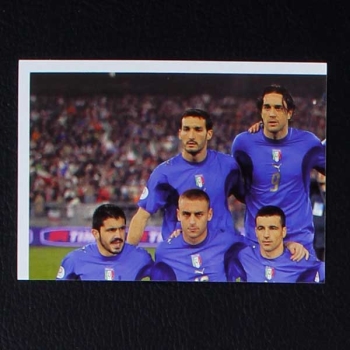 Euro 2008 No. 281 Panini sticker Italia Team 1