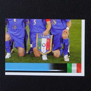 Euro 2008 Nr. 284 Panini Sticker Italia Team 4