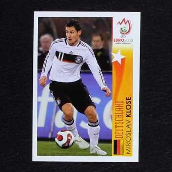 Euro 2008 Nr. 519 Panini Sticker Klose in Action