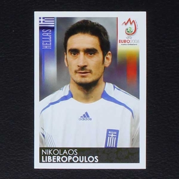 Euro 2008 No. 377 Panini sticker Liberopoulos