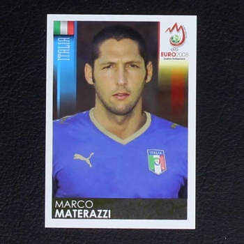 Euro 2008 Nr. 289 Panini Sticker Materazzi