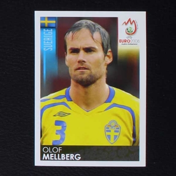 Euro 2008 Nr. 391 Panini Sticker Mellberg