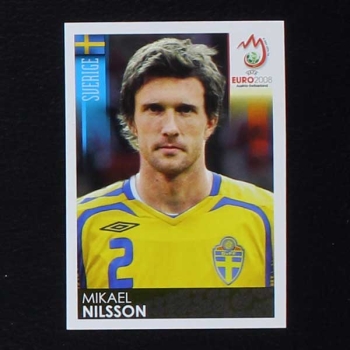 Euro 2008 Nr. 396 Panini Sticker Nilsson