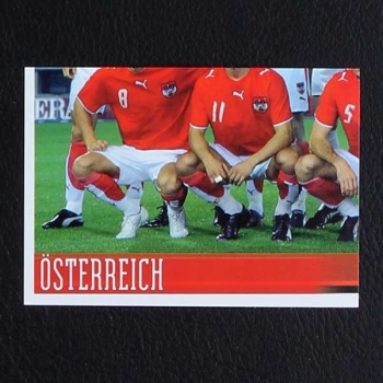 Euro 2008 Nr. 153 Panini Sticker Österreich Team 3