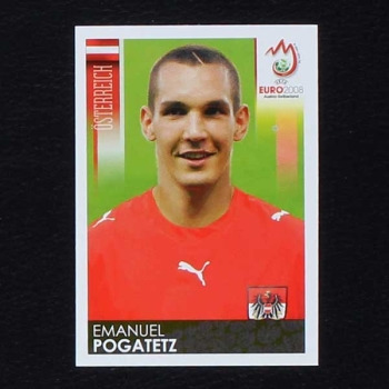 Euro 2008 Nr. 157 Panini Sticker Pogatetz