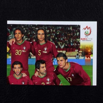 Euro 2008 Nr. 100 Panini Sticker Portugal 2