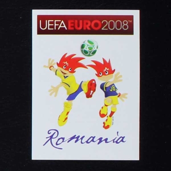 Euro 2008 Nr. 306 Panini Sticker Romania Maskottchen